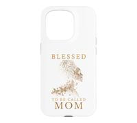 Blessed To Be Called Mom Proud Black Mom Melanin African Case for iPhone 15 Pro
