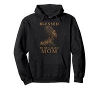 Blessed To Be Called Mom Proud Black Mom Melanin African Pullover Hoodie