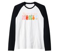 Blessed to Be Called Momsy Floral Mother's Day Raglan Baseball Tee