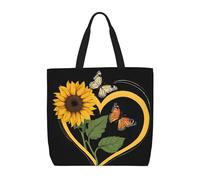 Blessed to Be Called Nana Sunflower Large Shoulder Tote Bag for Women Lady Reusable Daily Casual Shoulder Bag for Vacation Travel Picnic Shopping Work Gym, Christmas Halloween Grocery Handbags