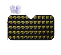 Blessed To Be Called Nana Sunflower Printing Thickened Car Sunshade Keep Car Interior Cool.Universal Windshield Sun Shade Fit For Cars.Suvs