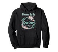 Blessed to Be Gran-Gran Shirt Grandma Gift Cute Grandmother Pullover Hoodie