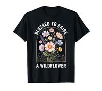 Blessed to Raise A Wildflower Mama Floral T-Shirt