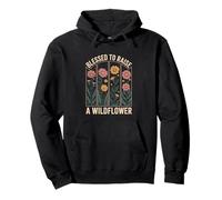 Blessed To Raise A Wildflower Mom Pullover Hoodie