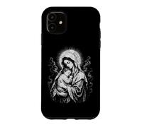 Blessed Virgin Mary Holding Baby Jesus Sacred Case for iPhone 11