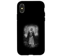 Blessed Virgin Mary Holding Baby Jesus T-Shirt Case for iPhone X/XS