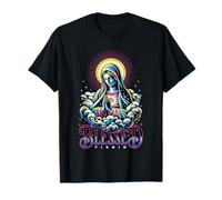 Blessed Virgin Mary Religious Christian Lady De Guadalupe T-Shirt
