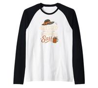 Blessed with Southern Sass Hat and Sweet Tea Raglan Baseball Tee