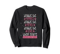 Blessed With Twins, Twin Mom, Twin Mum, Mom Of Twins Sweatshirt