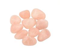 Blessfull Healing 1 lb Bulk Natural Rose Quartz Tumbled Stones Polished Crystals