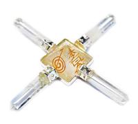 Blessfull Healing 4 Points Crystal USUI Generator Pyramid Reiki Generator Pyramid Stone Spiritual Gift