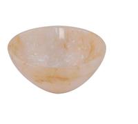 Blessfull Healing Handmade Carved Yellow Aventurine Stone Bowl Reiki Gift Healing Crystal Charged I 2 Inches Approx