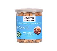 Blessfull Healing Organic Natural, Vegan Smoky Barbeque Roasted Whole Cashew Nuts Crunchy Kaju 300 Gram