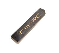 Blessfull Healing Reiki Black Nuummite Symbol Engraved Obelisk Wand