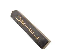 Blessfull Healing Reiki Black Onyx Symbol Engraved Obelisk Wand