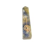 Blessfull Healing Reiki Sodalite Symbol Engraved USUI Wand