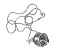 Blessfull Healing Reiki Spiritual Faith Gemstone Shungite Stone Wire Wrap Tamble Necklace Pendant