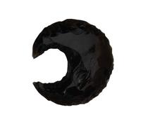 Blessfull Healing Shape #6 Black Obsidian Stone Natural Handmade Arrowhead 1 to 1.5 Inches