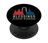 Blessing Across Border Conflict Thailand Cambodia Peace Pray PopSockets Adhesive PopGrip