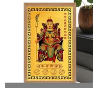 Blessing Cards - General Men Pattern Souvenir With Horse Year Design | Daily Prayer Keepsake Set For Dad, Mother, Grandparent, Friend, Husband & Wife | Inspirational Gift For Home, Office, Church Even