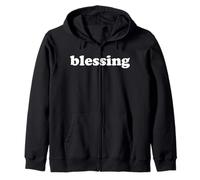 Blessing in Disguise Funny Halloween Costume Idea Zip Hoodie