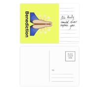 Blessing Prayer Expression Hands Postcard Card Important Person Anniversary