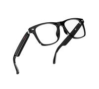 BLESSOURCE Smart Glasses for Men and Women, Open Ear Bluetooth Audio Glasses, Built in Mic & Speakers, Blue Light Filter & UV Pretection Polarized Lenses, IP65 Waterproof Bluetooth Glasses, E13C_W