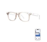 BLESSOURCE Smart Glasses with AI,Bluetooth glasses for Women and Man,116 Languages & Accents Translator Device,Blue Light Filter & UV Pretection Polarized Lenses, Pink