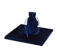 BLESSUME Atar Tarot Table Cloth with One Pouch Velvet, One Size