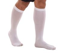 BLESSUME Calf High Colonial White Socks 1pair
