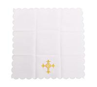 BLESSUME Church Altar Corporal Square Chalice Altar Cloth (C)