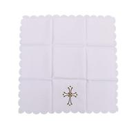 BLESSUME Church Altar Corporal Square Chalice Altar Cloth (G)