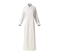 BLESSUME Clergy Women Cassock Anglican Pulpit Robe Adult Chasubles Vestments Beige