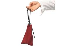 BLESSUME Medieval Pouch Drawstring Bag Renaissance Viking Costume Belt Pouch Waist Bag, Wine Red, One size