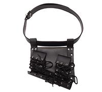 BLESSUME Medieval Rapier Frog Holster with Belt Cross Lacing Holder Belt for 3 Swords