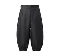 BLESSUME Medieval Trousers Renaissance Pirate Viking Pants Men Fancy Costume (S,Black)