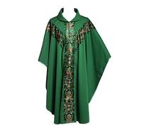 BLESSUME Priest Chasuble Embroidered Vestments Altar Mass Vestments