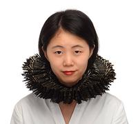 BLESSUME Renaissance Neck Ruffle Collar Victorian Elizabethan Cosplay Accessory