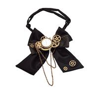 BLESSUME Steampunk Bowtie Gears, 2, One Size