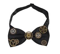BLESSUME Steampunk Bowtie Gears Cosplay Accessories, One Size (Black 8)