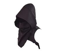 BLESSUME Steampunk Rogue Cowl Hood Hat Costume Cape with Adjustable Arm Buckle