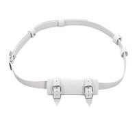 BLESSUME Swords Black Frog Holster with Belt Medieval Rapier Cross Lacing Holder Belt