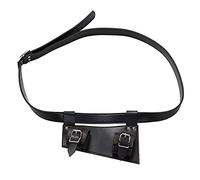 BLESSUME Swords Black Frog Holster with Belt Medieval Rapier Cross Lacing Holder Belt (Style#9),34*24*1.2