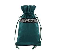 BLESSUME Tarot Pouch Drawstring Bag (Green)