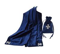 BLESSUME Tarot Tablecloth with Tarot Bag (Blue)
