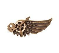 BLESSUME Vintage Steampunk Victorian Brooch (K)