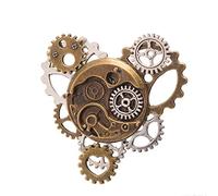BLESSUME Vintage Steampunk Victorian Brooch (N)