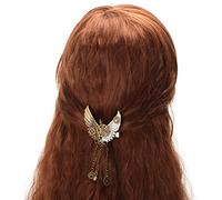 BLESSUME Women Gothic Headwear punk Gear Lace Hair Clip Steampunk accessories (15)
