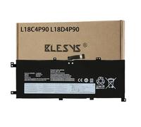 BLESYS L18C4P90 L18M4P90 L18D4P90 Battery for Lenovo Thinkpad L13 Yoga 20R3/20R4/20R5/20R6 L13 Gen 2 20VH/20VJ/21AB/21AC/20VL/20VK/21AD/21AE