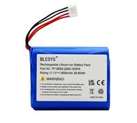 BLESYS TF18650-2200-1S3PA Battery for Marshall Stockwell Portable Bluetooth Speaker Li-Ion battery 2600mAh/11.1V
